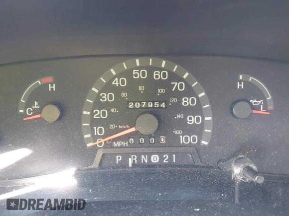 1999 Ford Econoline Cargo with VIN 1FTRE1428XHA20390, listed as a IAAI auction lot 41806875 with 207,954 mi miles. Bid and sale history available at carsss.com. Image 7.