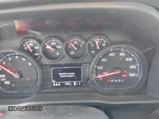 2025 Chevrolet Silverado 1500 Custom with VIN 1GCPABEK8SZ201449, listed as a IAAI auction lot 41742273 with 244 mi miles and . Bid and sale history available at DreamBid. Image 7.
