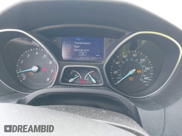 2013 Ford Focus SE with VIN 1FADP3K29DL182434, listed as a IAAI auction lot 42138008 with 103,072 mi miles. Bid and sale history available at carsss.com. Image 7.