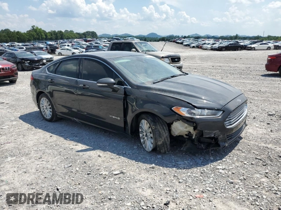 2013 Ford Fusion SE Hybrid with VIN 3FA6P0LU7DR288731, listed as a Copart auction lot 63902215 with 124,176 mi miles and Salvage title. Bid and sale history available at DreamBid. Image 4.