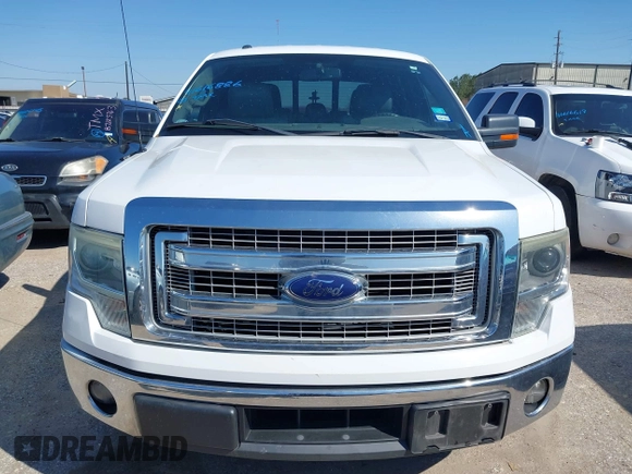 2014 Ford F-150 XL with VIN 1FTFW1CT0EKF35393, listed as a IAAI auction lot 41616886 with 138,535 mi miles. Bid and sale history available at carsss.com. Image 12.