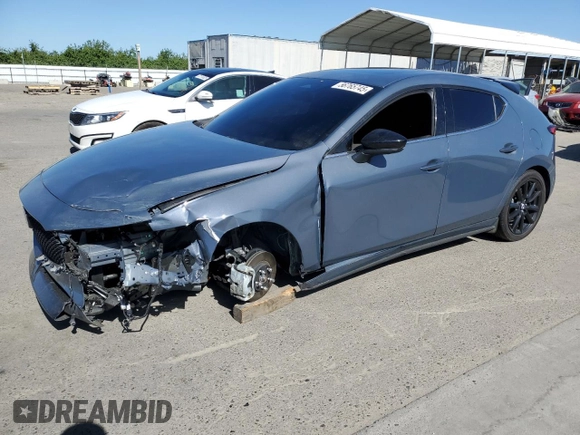 2025 Mazda 3 Premium Plus with VIN JM1BPBNY9S1760522, listed as a Copart auction lot 56765745 with Not provided miles and Salvage title. Bid and sale history available at DreamBid. Image 1.