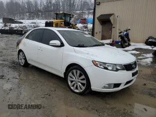 2011 Kia Forte SX with VIN KNAFW4A31B5347560, listed as a Copart auction lot 43109395 with 0 mi miles and Salvage Title. Bid and sale history available at carsss.com. Image 4.