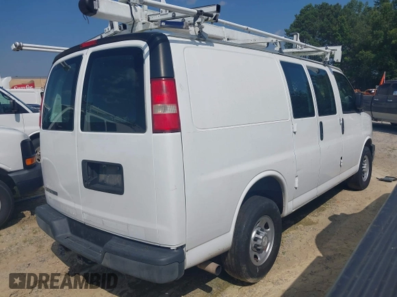 2016 Chevrolet Express Cargo with VIN 1GCWGAFF6G1315042, listed as a IAAI auction lot 42495460 with 215,339 mi miles and . Bid and sale history available at DreamBid. Image 4.