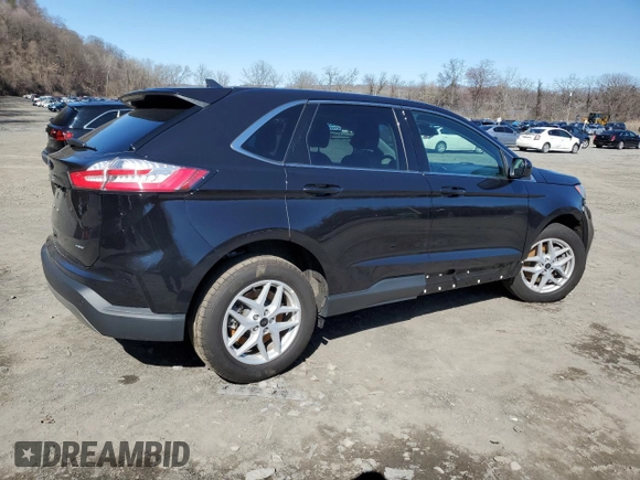 2024 Ford Edge SEL with VIN 2FMPK4J96RBB18137, listed as a Copart auction lot 49495515 with 33,045 mi miles and Salvage Title. Bid and sale history available at carsss.com. Image 3.