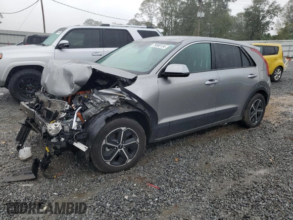 2023 Kia Niro LX with VIN KNDCP3LE2P5066810, listed as a Copart auction lot 79300134 with 0 mi miles and Salvage Title. Bid and sale history available at carsss.com. Image 1.