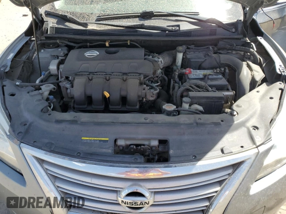 2013 Nissan Sentra FE+ S with VIN 3N1AB7APXDL687650, listed as a Copart auction lot 49295375 with 158,913 mi miles and Salvage Title. Bid and sale history available at DreamBid. Image 13.