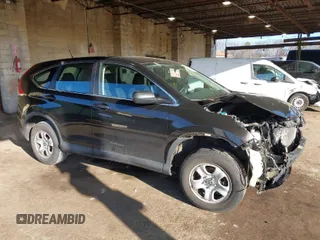 2014 Honda CR-V LX with VIN 2HKRM4H3XEH702757, listed as a IAAI auction lot 41875373 with 50,313 mi miles. Bid and sale history available at carsss.com. Image 1.