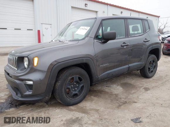 2019 Jeep Renegade Sport with VIN ZACNJBAB9KPJ85545, listed as a IAAI auction lot 41542944 with 66,864 mi miles and . Bid and sale history available at DreamBid. Image 17.