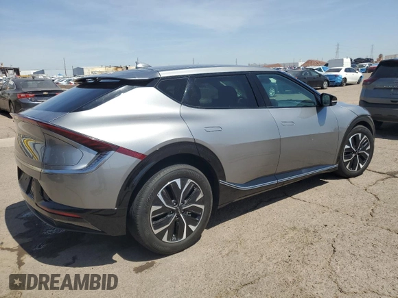 2024 Kia EV6 Wind with VIN KNDC3DLC8R5180653, listed as a Copart auction lot 52434245 with 22,590 mi miles and Salvage Title. Bid and sale history available at carsss.com. Image 3.