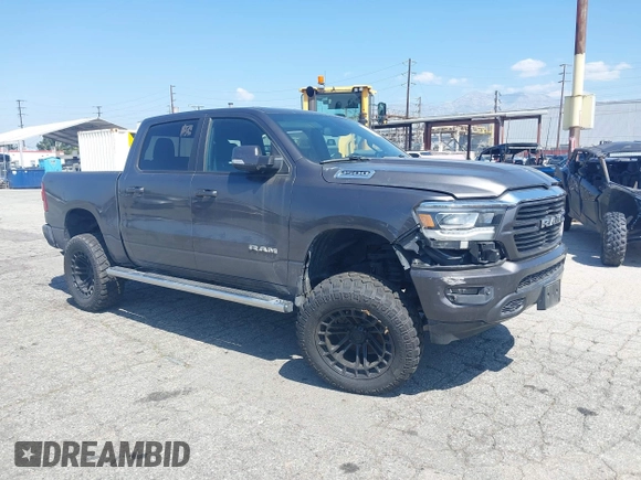 2019 Ram 1500 Big Horn/Lone Star with VIN 1C6RRFFG8KN710927, listed as a IAAI auction lot 41850421 with 66,007 mi miles. Bid and sale history available at carsss.com. Image 1.