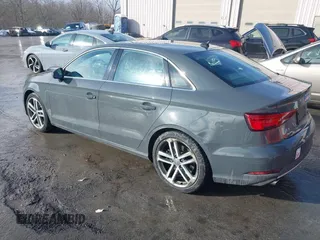 2019 Audi A3 Sedan Premium with VIN WAUBEGFF2K1017259, listed as a IAAI auction lot 41553469 with 51,942 mi miles. Bid and sale history available at carsss.com. Image 3.