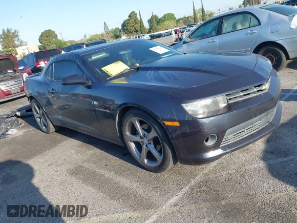 2014 Chevrolet Camaro LT z VIN 2G1FB1E35E9126793, wystawiony jako IAAI lot #41959896 z przebiegiem Nie podano mil oraz . Historia ofert i sprzedaży dostępna na DreamBid. Obrazek 1.