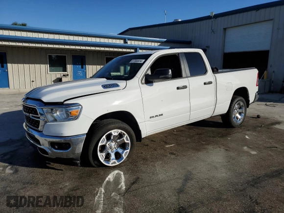 2023 Ram 1500 Big Horn with VIN 1C6SRFBT2PN611306, listed as a Copart auction lot 81068654 with 37,959 mi miles and Salvage Title. Bid and sale history available at carsss.com. Image 1.