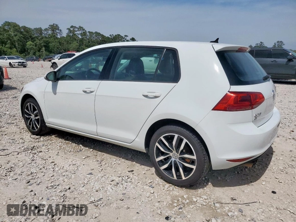 2017 Volkswagen Golf S с VIN 3VW217AU8HM042454, выставлен на аукционе Copart как лот 57102685 с пробегом 145 637 миль миль и Списание • Salvage title. История ставок и продаж доступна на DreamBid. Изображение 2.