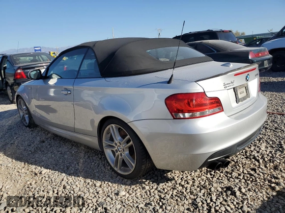 2013 BMW 1 Series 135i with VIN WBAUN7C55DVM27831, listed as a Copart auction lot 72805254 with 210,859 mi miles and Clean Title. Bid and sale history available at carsss.com. Image 2.