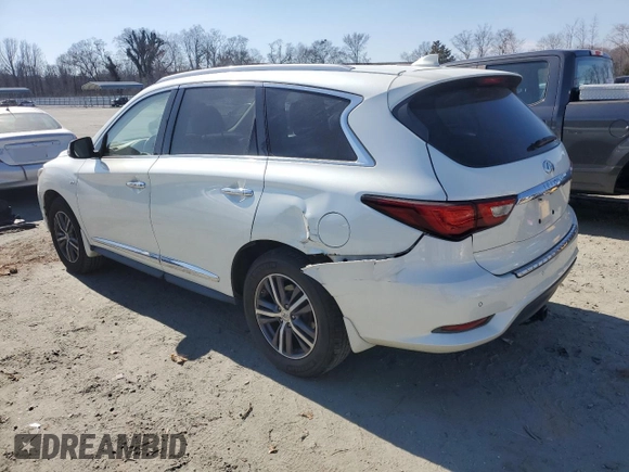 2017 Infiniti QX60 with VIN 5N1DL0MM4HC540527, listed as a Copart auction lot 46591945 with 115,437 mi miles and Clean Title. Bid and sale history available at carsss.com. Image 2.