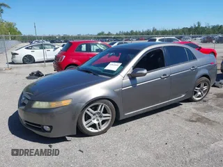 2007 Acura TL with VIN 19UUA66277A022612, listed as a IAAI auction lot 41822692 with 150,425 mi miles. Bid and sale history available at carsss.com. Image 17.