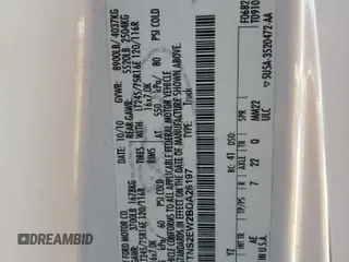 2011 Ford Econoline Cargo Commercial with VIN 1FTNS2EW2BDA26197, listed as a Copart auction lot 81470664 with Not Provided miles and Salvage Title. Bid and sale history available at DreamBid. Image 13.