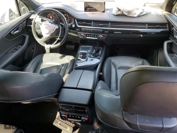 2017 Audi Q7 Premium Plus with VIN WA1LAAF78HD021987, listed as a Copart auction lot 48603955 with 100,617 mi miles and Salvage Title. Bid and sale history available at carsss.com. Image 8.