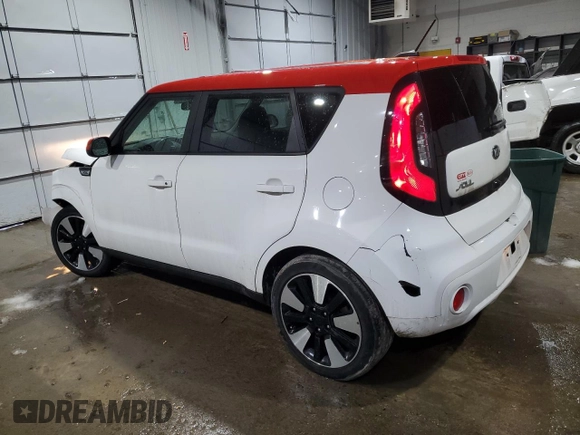 2017 Kia Soul + with VIN KNDJP3A53H7440714, listed as a Copart auction lot 46819825 with 60,914 mi miles and Salvage Title. Bid and sale history available at carsss.com. Image 2.