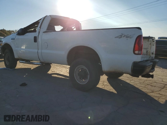 2002 Ford Super Duty F-250 XL with VIN 1FTNF21L52EC49070, listed as a Copart auction lot 75403484 with 163,606 mi miles and Salvage Title. Bid and sale history available at carsss.com. Image 2.