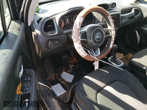 2023 Jeep Renegade Latitude with VIN ZACNJDB10PPP26815, listed as a Copart auction lot 48479055 with 11,393 mi miles and Salvage Title. Bid and sale history available at carsss.com. Image 8.