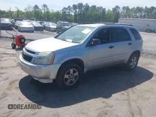 2005 Chevrolet Equinox LS with VIN 2CNDL13F156101203, listed as a IAAI auction lot 42112907 with 97,770 mi miles. Bid and sale history available at carsss.com. Image 2.