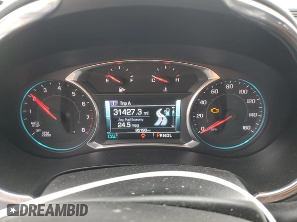 2018 Chevrolet Malibu LT with VIN 1G1ZD5ST1JF108991, listed as a Copart auction lot 47918345 with 95,193 mi miles and Salvage Title. Bid and sale history available at carsss.com. Image 9.