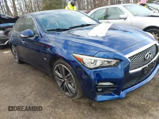 2017 Infiniti Q50 Premium with VIN JN1EV7AR1HM840017, listed as a IAAI auction lot 41006689 with Not provided miles and . Bid and sale history available at DreamBid. Image 1.