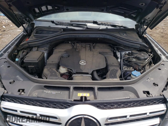 2017 Mercedes-Benz GLS 450 with VIN 4JGDF6EE4HA954520, listed as a Copart auction lot 58575915 with 123,218 mi miles and Salvage title. Bid and sale history available at DreamBid. Image 12.