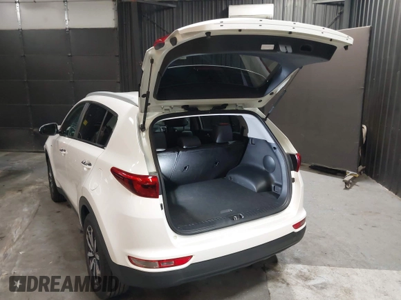 2019 Kia Sportage EX with VIN KNDPNCACXK7571757, listed as a IAAI auction lot 41919955 with 80,895 mi miles. Bid and sale history available at carsss.com. Image 3.