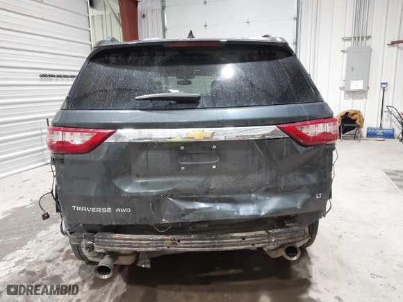2019 Chevrolet Traverse LT Cloth with VIN 1GNEVGKW7KJ111442, listed as a IAAI auction lot 41356321 with 153,940 mi miles. Bid and sale history available at carsss.com. Image 17.