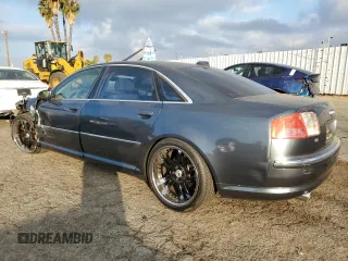2004 Audi A8 L with VIN WAUML44E74N001111, listed as a Copart auction lot 88940235 with 220,191 mi miles and Salvage Title. Bid and sale history available at carsss.com. Image 2.
