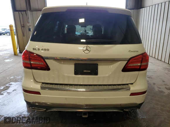 2017 Mercedes-Benz GLS 450 z VIN 4JGDF6EE2HA875119, wystawiony jako Copart lot #57254555 z przebiegiem 131 617 mil mil oraz Szkoda całkowita • Salvage title. Historia ofert i sprzedaży dostępna na DreamBid. Obrazek 6.