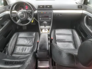2007 Audi A4 2.0T with VIN WAUAF78E47A139559, listed as a Copart auction lot 48927115 with 157,320 mi miles and Salvage Title. Bid and sale history available at carsss.com. Image 8.