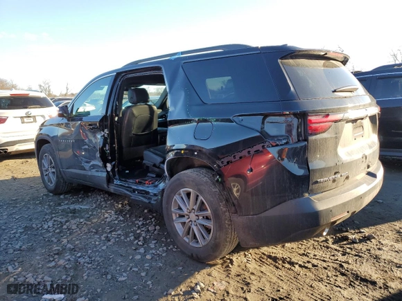 2023 Chevrolet Traverse LT Cloth with VIN 1GNEVGKW7PJ138650, listed as a Copart auction lot 43561375 with 37,073 mi miles and Salvage Title. Bid and sale history available at carsss.com. Image 2.