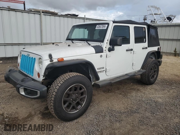2012 Jeep Wrangler Unlimited Sport z VIN 1C4BJWDG9CL169159, wystawiony jako Copart lot #83647894 z przebiegiem 120 684 mil mil oraz Szkoda całkowita • Salvage title. Historia ofert i sprzedaży dostępna na DreamBid. Obrazek 1.