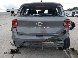 2022 Hyundai Venue SE with VIN KMHRB8A37NU134637, listed as a Copart auction lot 60866415 with 121,028 mi miles and Salvage title. Bid and sale history available at DreamBid. Image 6.