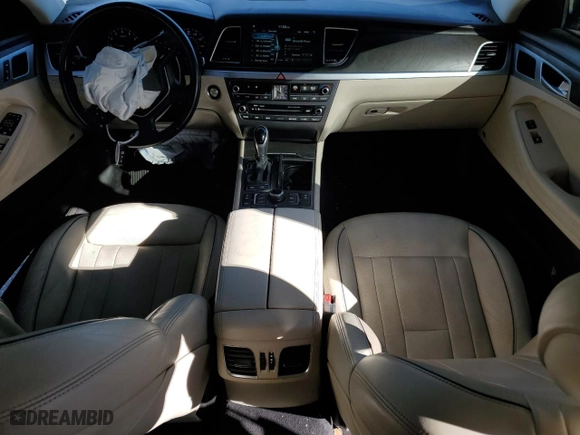 2016 Hyundai Genesis 3.8L with VIN KMHGN4JE8GU139065, listed as a Copart auction lot 87484474 with 102,214 mi miles and Salvage Title. Bid and sale history available at carsss.com. Image 8.