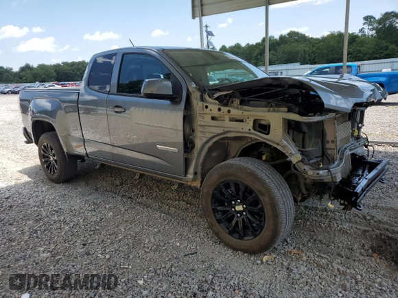 2022 GMC Canyon 2WD SLE with VIN 1GTH5CEA7N1318416, listed as a Copart auction lot 63020814 with 35,304 mi miles and Salvage Title. Bid and sale history available at carsss.com. Image 4.