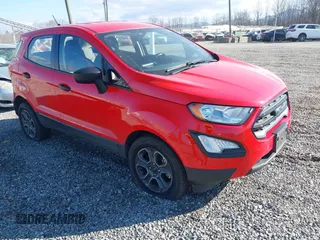 2020 Ford EcoSport S with VIN MAJ6S3FLXLC321656, listed as a IAAI auction lot 41496797 with 68,907 mi miles and . Bid and sale history available at DreamBid. Image 1.