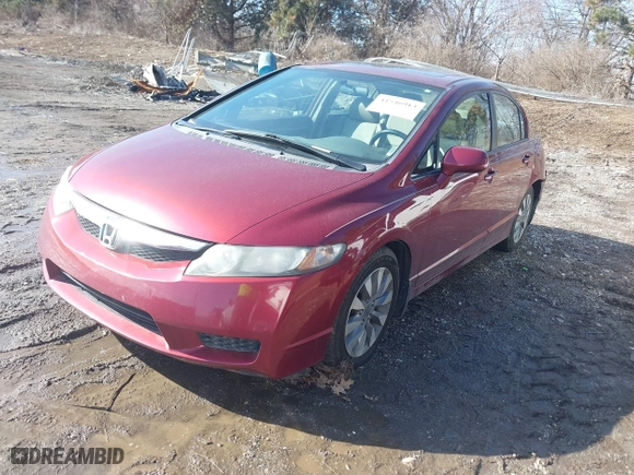 2011 Honda Civic Sdn EX-L with VIN 19XFA1F91BE029245, listed as a IAAI auction lot 41546913 with 132,117 mi miles. Bid and sale history available at carsss.com. Image 17.