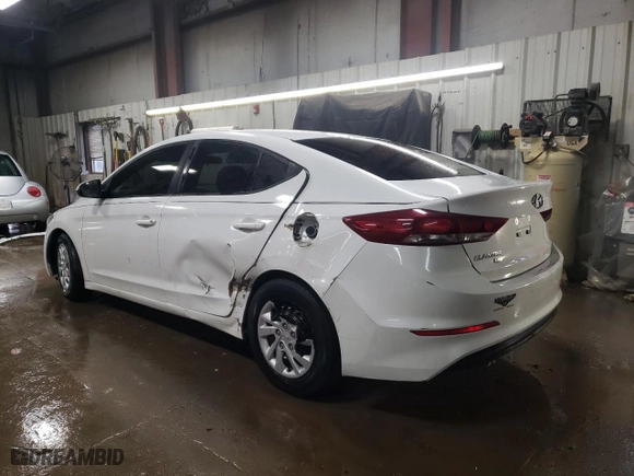 2018 Hyundai Elantra SE with VIN 5NPD74LF4JH317479, listed as a Copart auction lot 47806925 with 90,018 mi miles and Salvage Title. Bid and sale history available at carsss.com. Image 2.