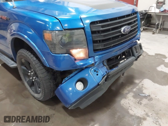 2014 Ford F-150 XL with VIN 1FTFW1ET1EFB79025, listed as a IAAI auction lot 42062995 with 133,415 mi miles. Bid and sale history available at carsss.com. Image 19.