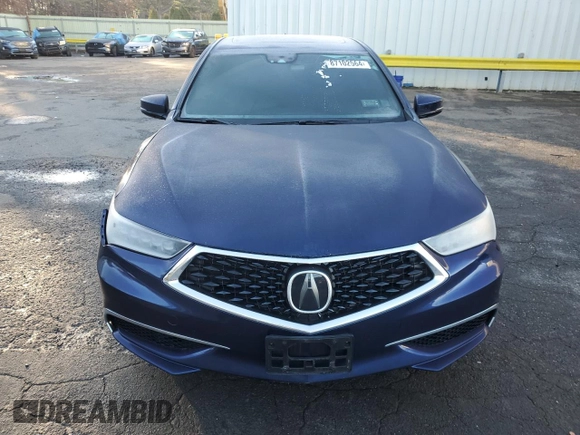 2020 Acura TLX w/Technology Pkg with VIN 19UUB2F4XLA004493, listed as a Copart auction lot 87102564 with 34,037 mi miles and Salvage Title. Bid and sale history available at carsss.com. Image 5.