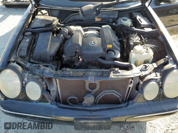 2001 Mercedes-Benz E-Class AWD with VIN WDBJF82JX1X044733, listed as a Copart auction lot 74825034 with 153,046 mi miles and Salvage Title. Bid and sale history available at carsss.com. Image 11.