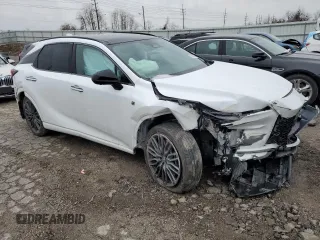 2023 Lexus RX with VIN 2T2BCMEA4PC002208, listed as a Copart auction lot 37035954 with 0 mi miles. Bid and sale history available at carsss.com. Image 4.
