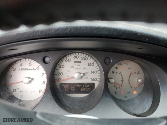 2003 Acura CL Type S with VIN 19UYA41663A000675, listed as a Copart auction lot 78751804 with 203,020 mi miles and Salvage Title. Bid and sale history available at carsss.com. Image 9.