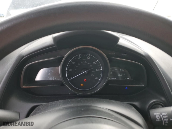 2019 Mazda CX-3 Sport with VIN JM1DKDB70K1431576, listed as a Copart auction lot 43819865 with 78,864 mi miles and Salvage Title. Bid and sale history available at carsss.com. Image 9.